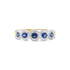 The "Presence" with Blue Sapphire, Yellow Gold