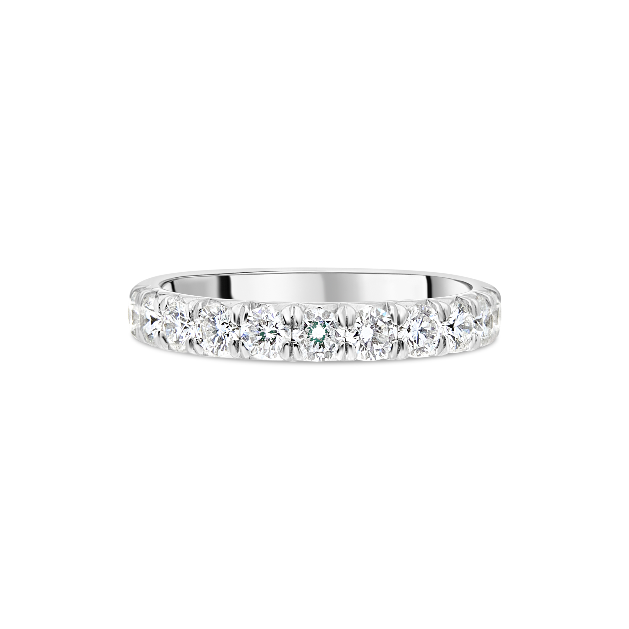 The "Pyramid" Eternity Ring, Platinum