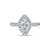 The "Corinne" Marquise Diamond, Diamond Set Band