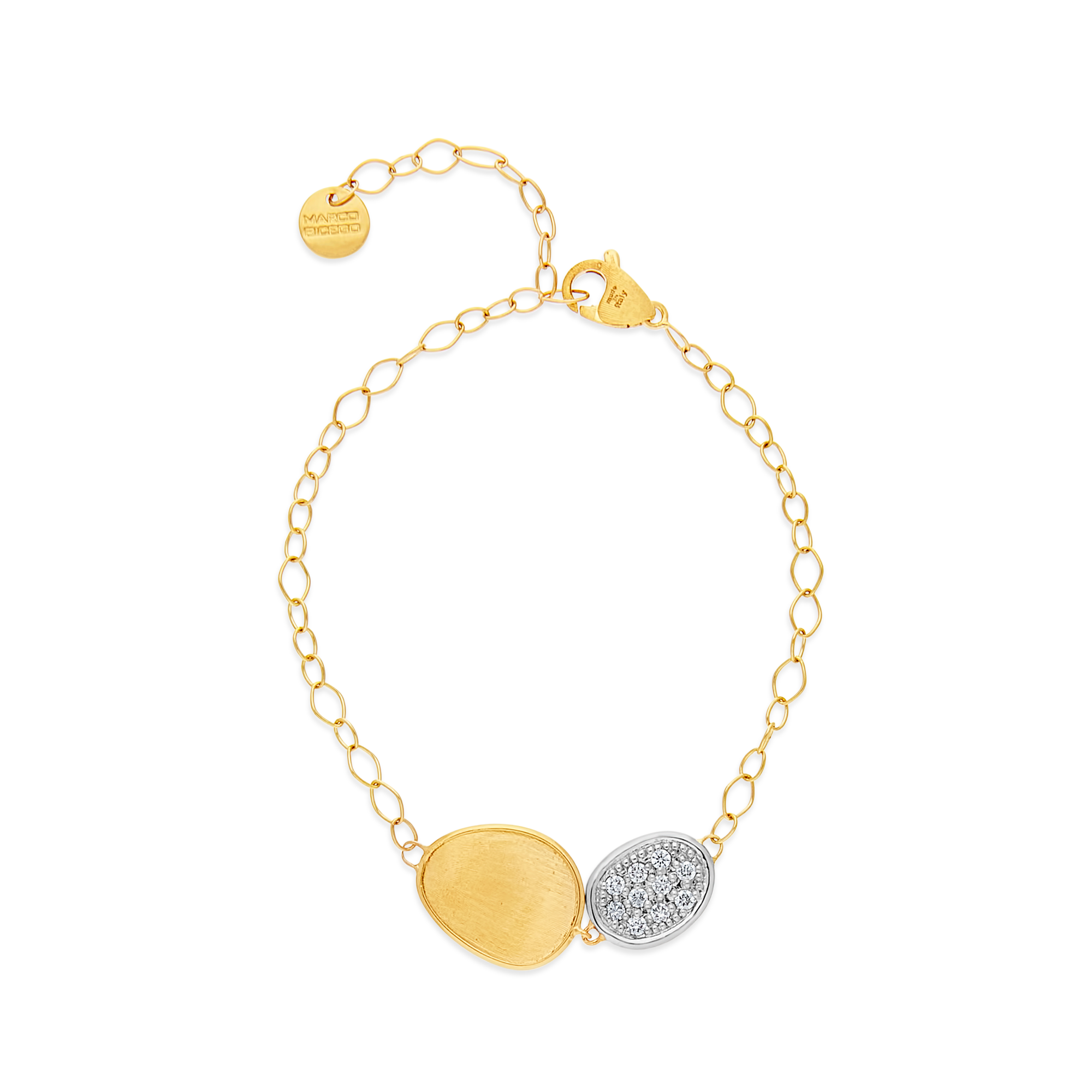 18ct Gold and Diamond "Lunaria" Bracelet Marco Bicego