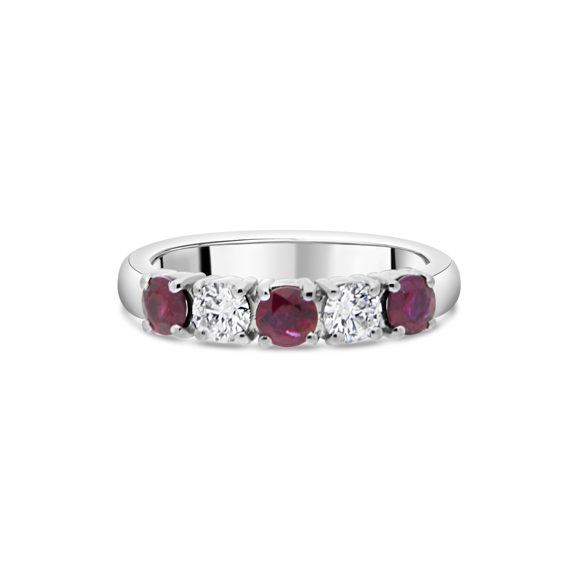 The "Galeria" Ruby and Diamond, Platinum