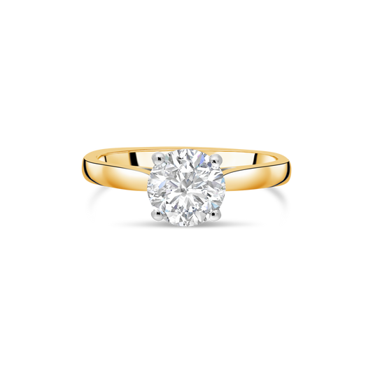 The "Imperial" Solitaire, Yellow Gold