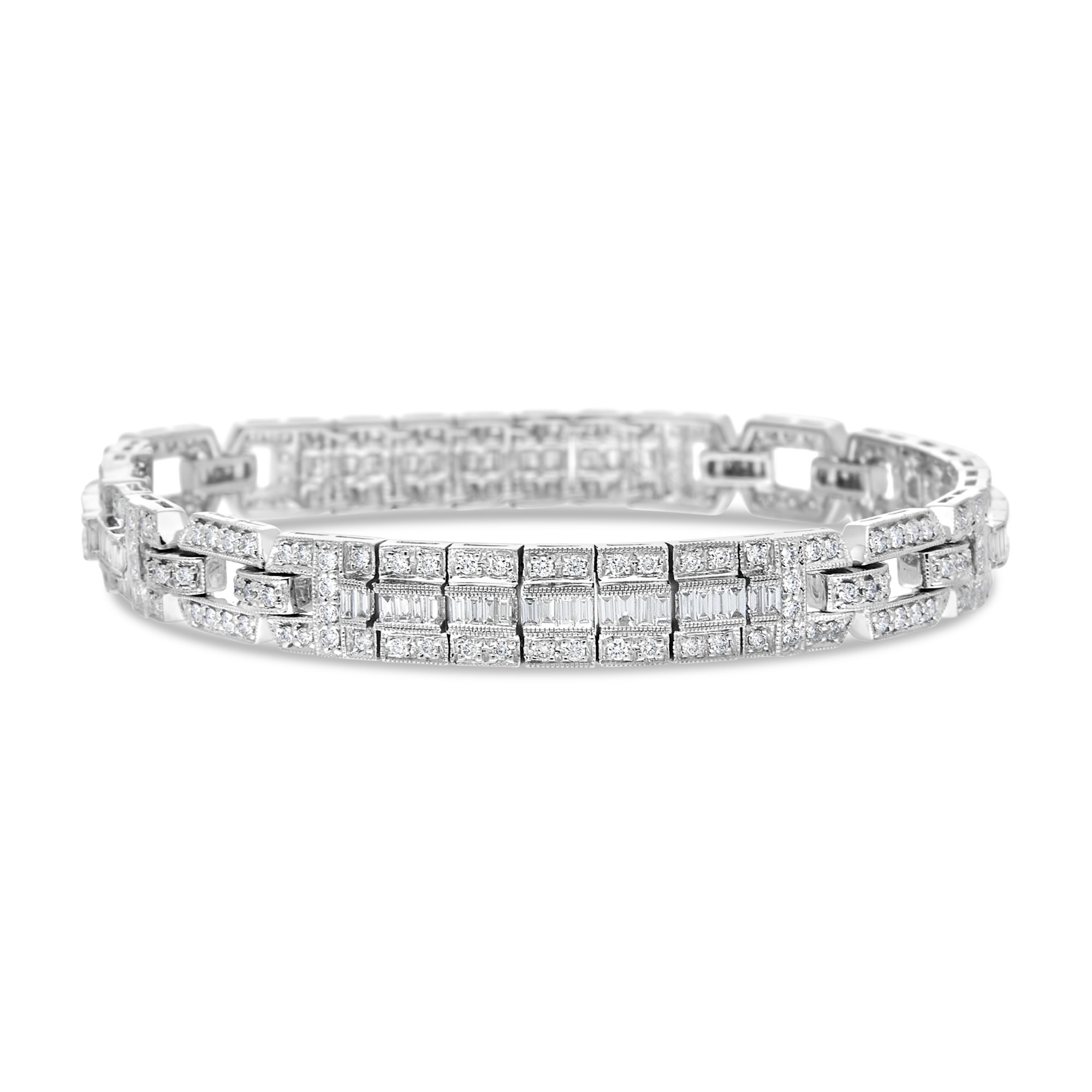 White Gold Diamond Bracelet