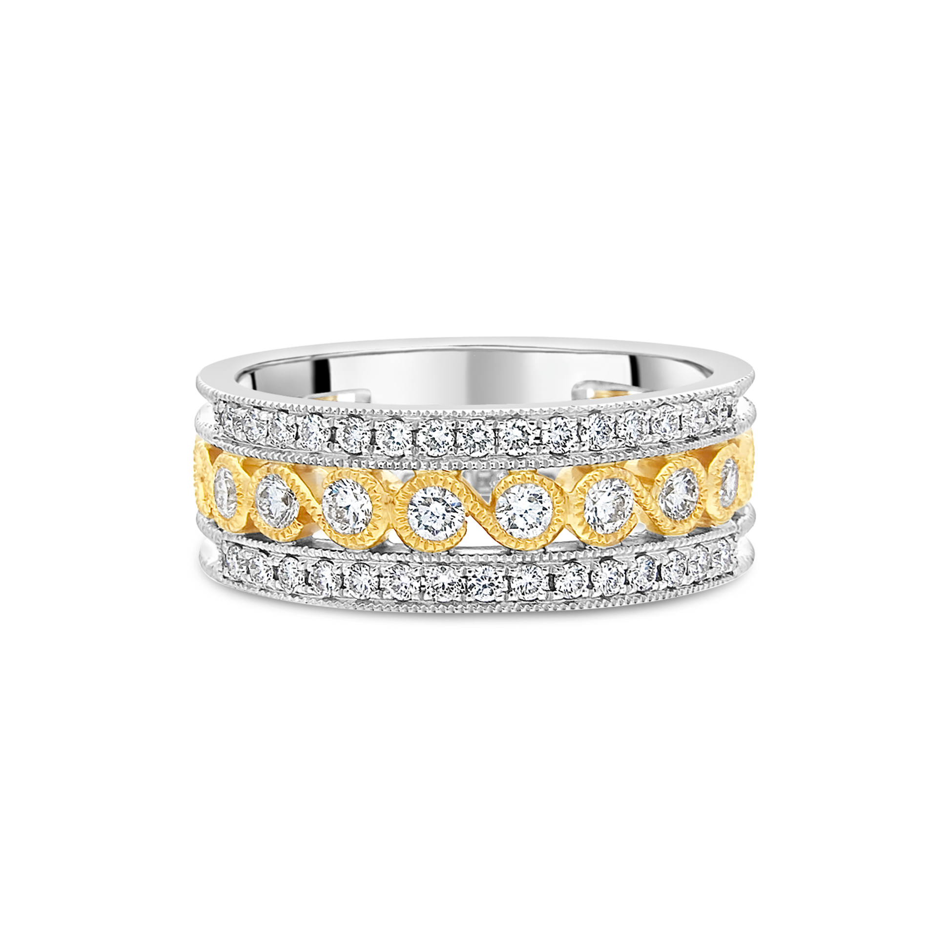 Yellow gold 2025 dress rings