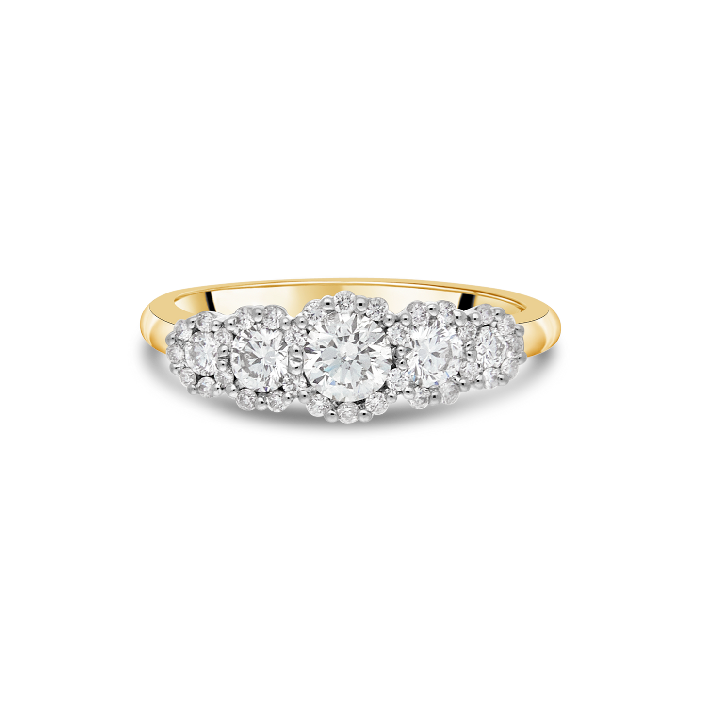 The 'Hypnotic' Ring, Yellow Gold