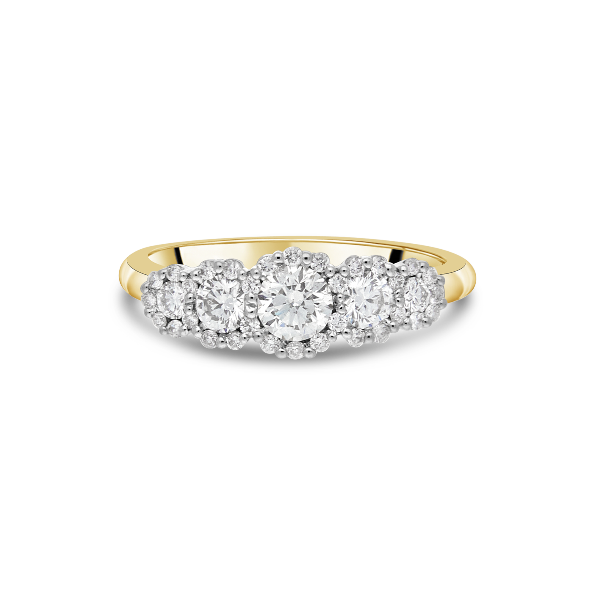 The 'Hypnotic' Ring, Yellow Gold