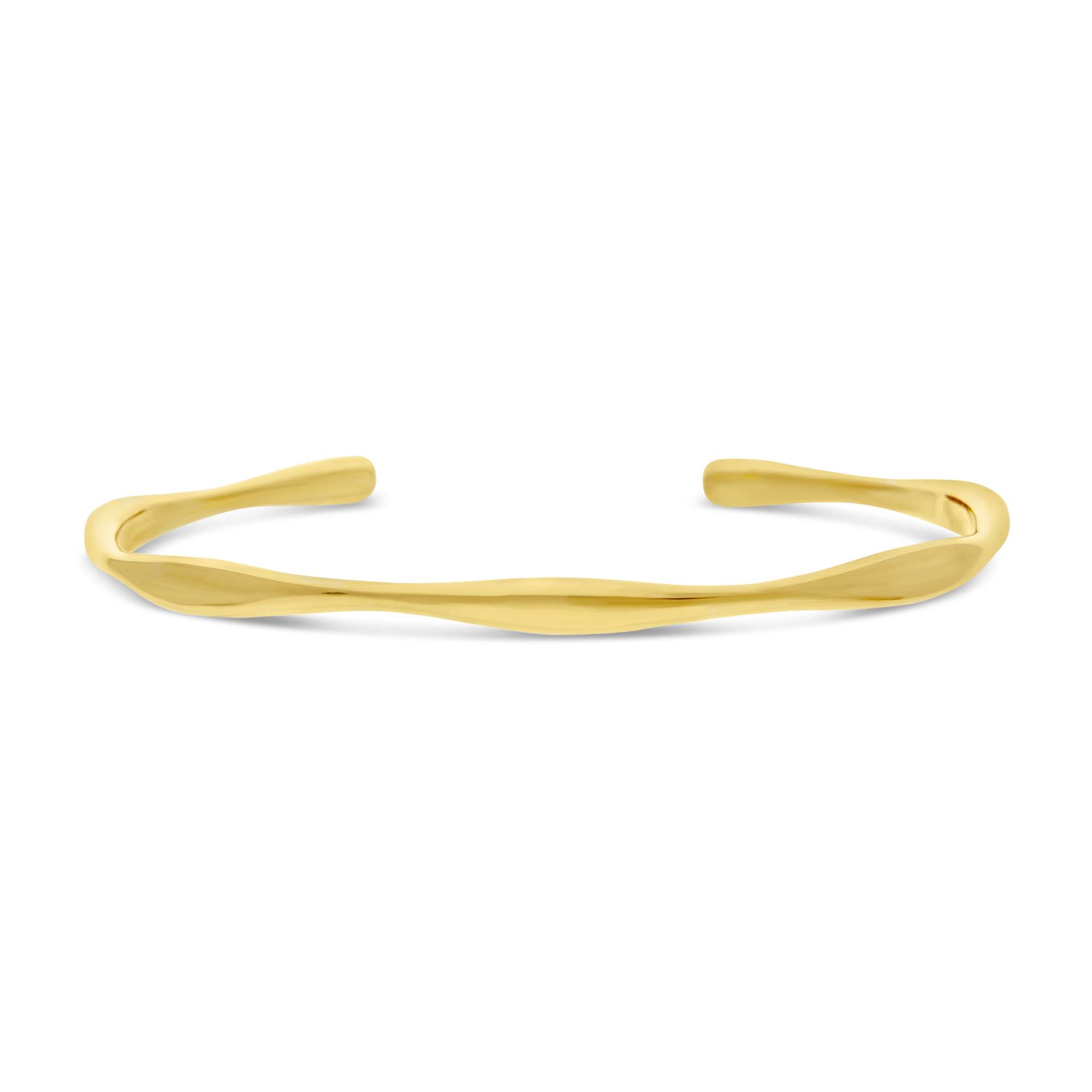 Yellow Gold Torc Style Bangle