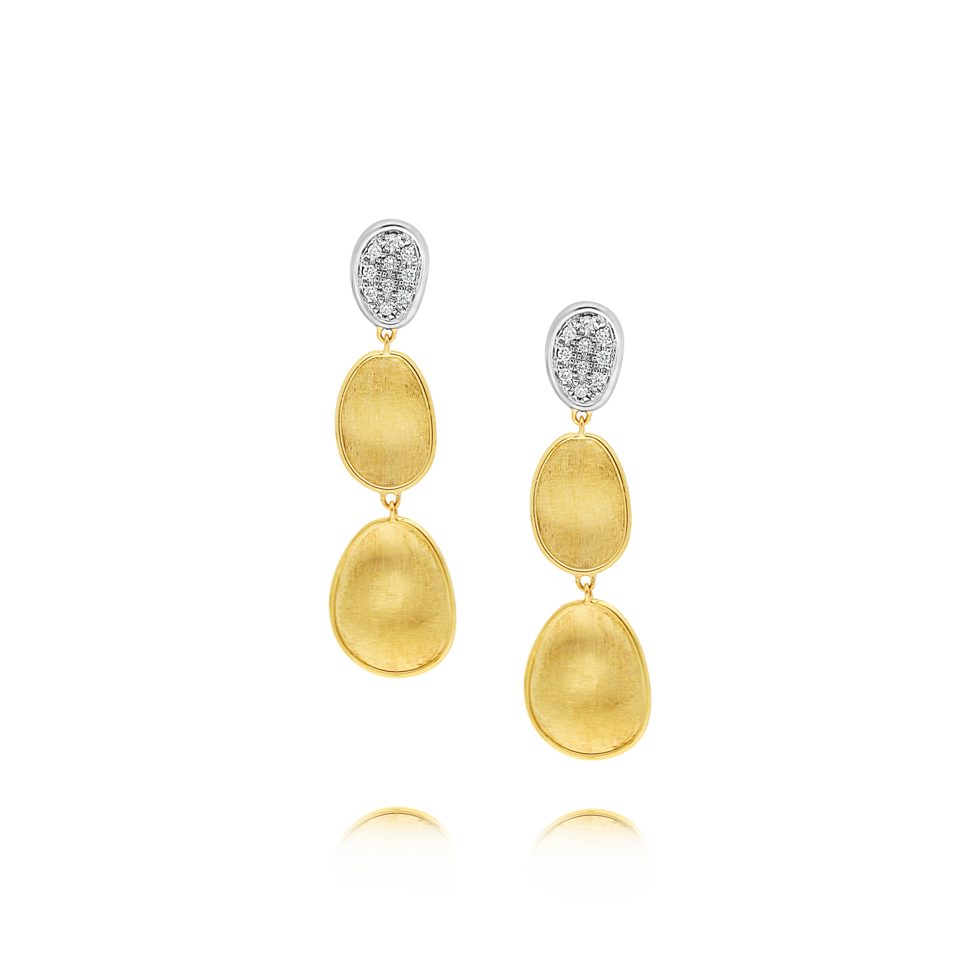 Marco Bicego 'Lunaria' Collection Chandelier Earrings with Diamonds
