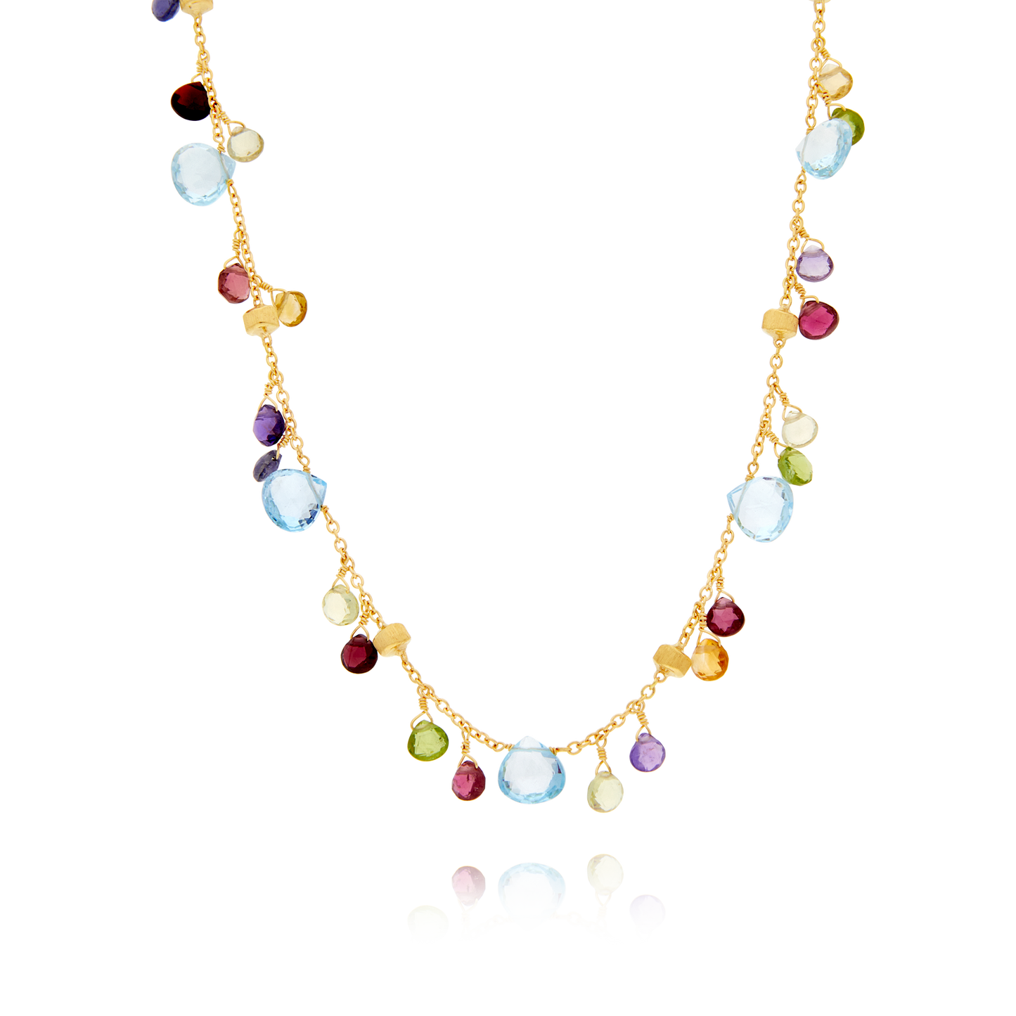Marco Bicego 18" Multicoloured Necklace "Paradise" Collection