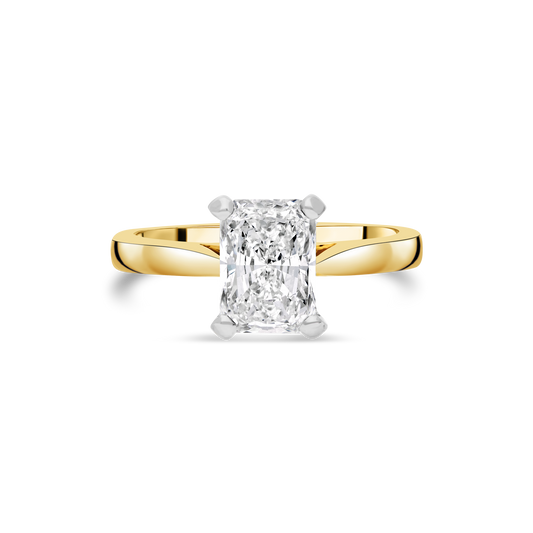 The "Peitho" Radiant Diamond Ring