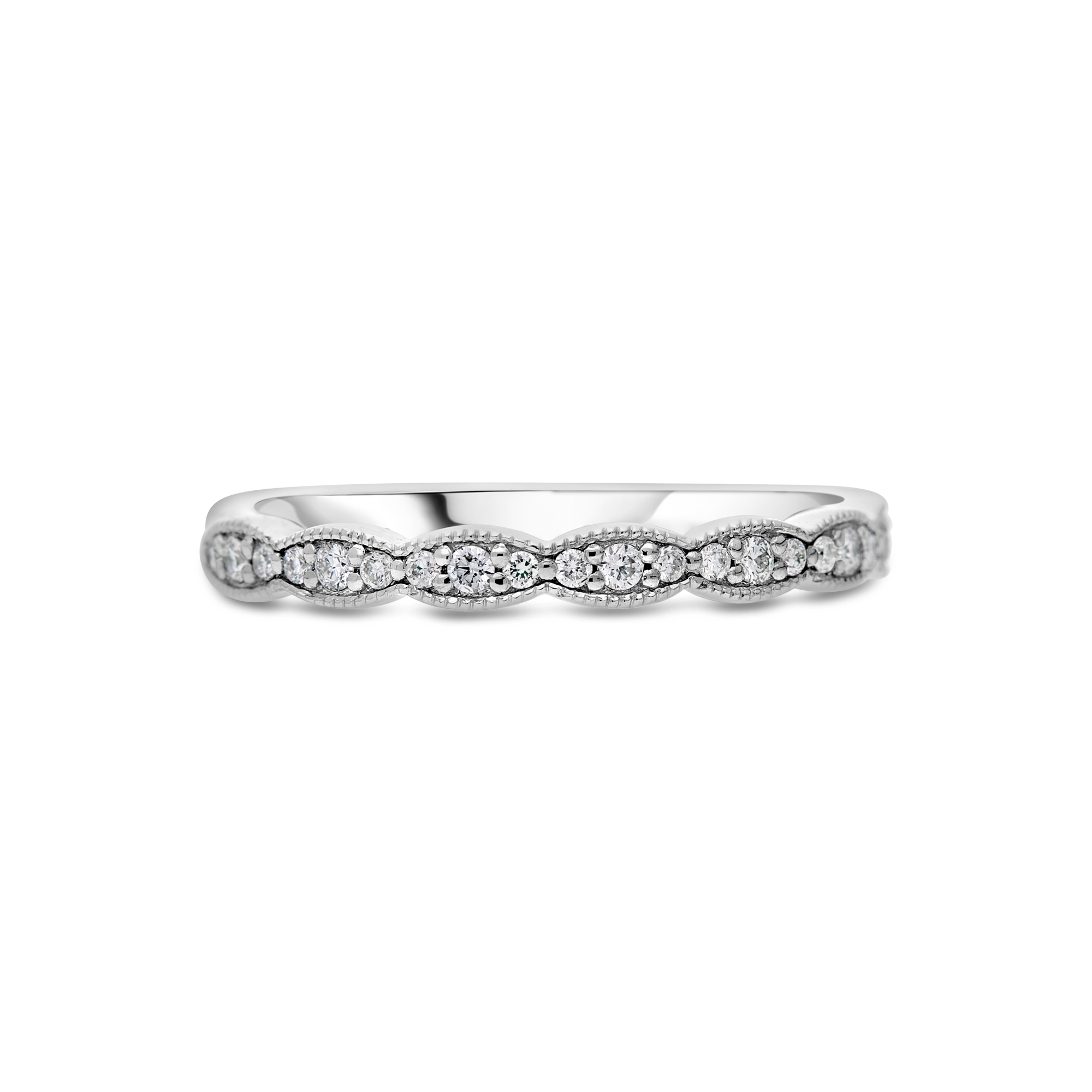 Lace Flower Diamond Ring