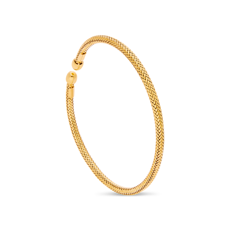 18ct Torc Bangle