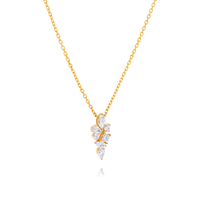 18ct Multi Shape Diamond Pendant