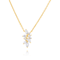 18ct Diamond Drop Pendant