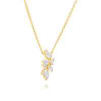 18ct Diamond Drop Pendant