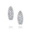 18ctw Diamond Hoop Earrings