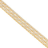 18ct Diamond Gate Bracelet