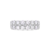 Two-Row Diamond Ring