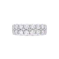 Two-Row Diamond Ring