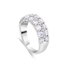 Two-Row Diamond Ring