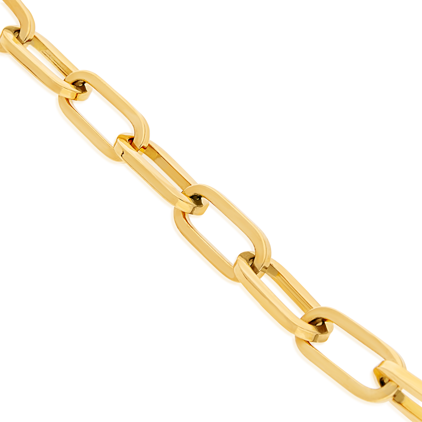 18ct Oval Link 18-inch Chain