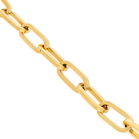 18ct Oval Link 18-inch Chain