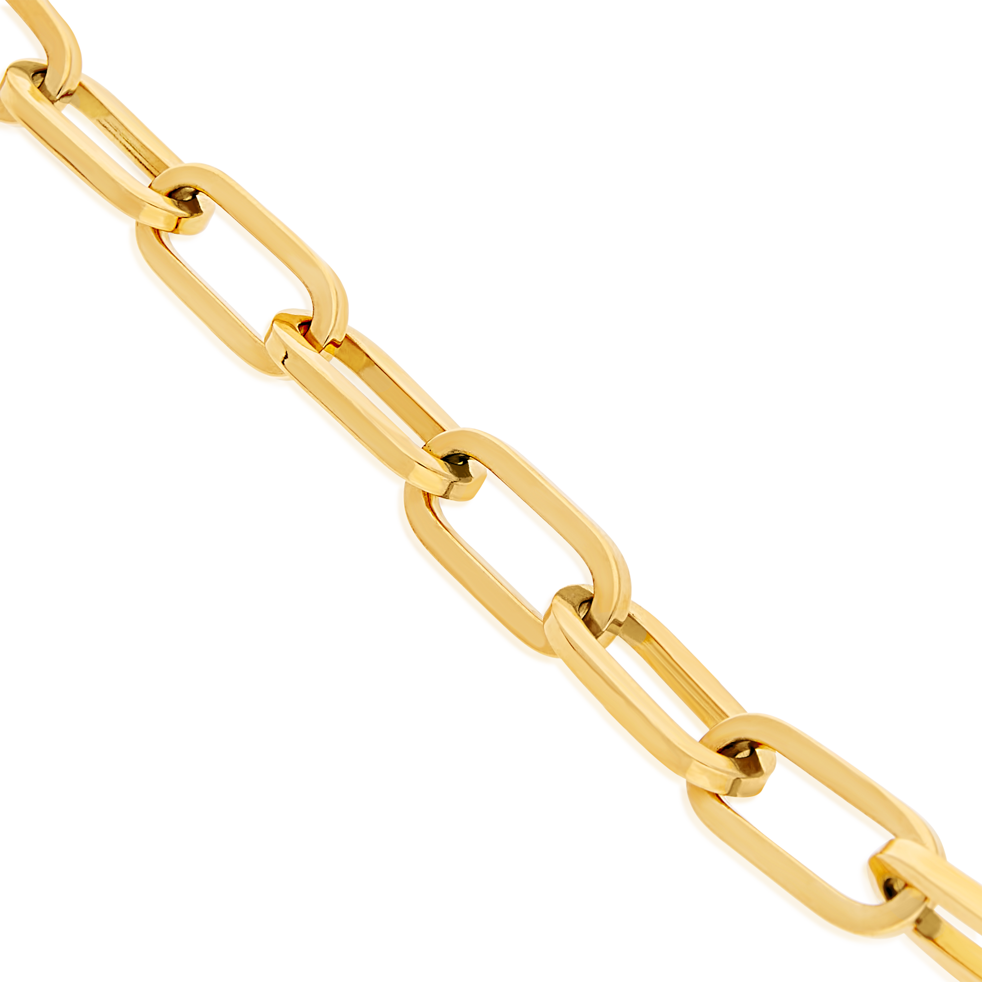 18ct Oval Link 18-inch Chain