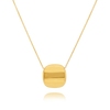 18ct Yellow Gold Square Bead on 17-inch Chain