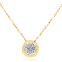 18ct Gold and Diamond "Delicati" Pendant Marco Bicego