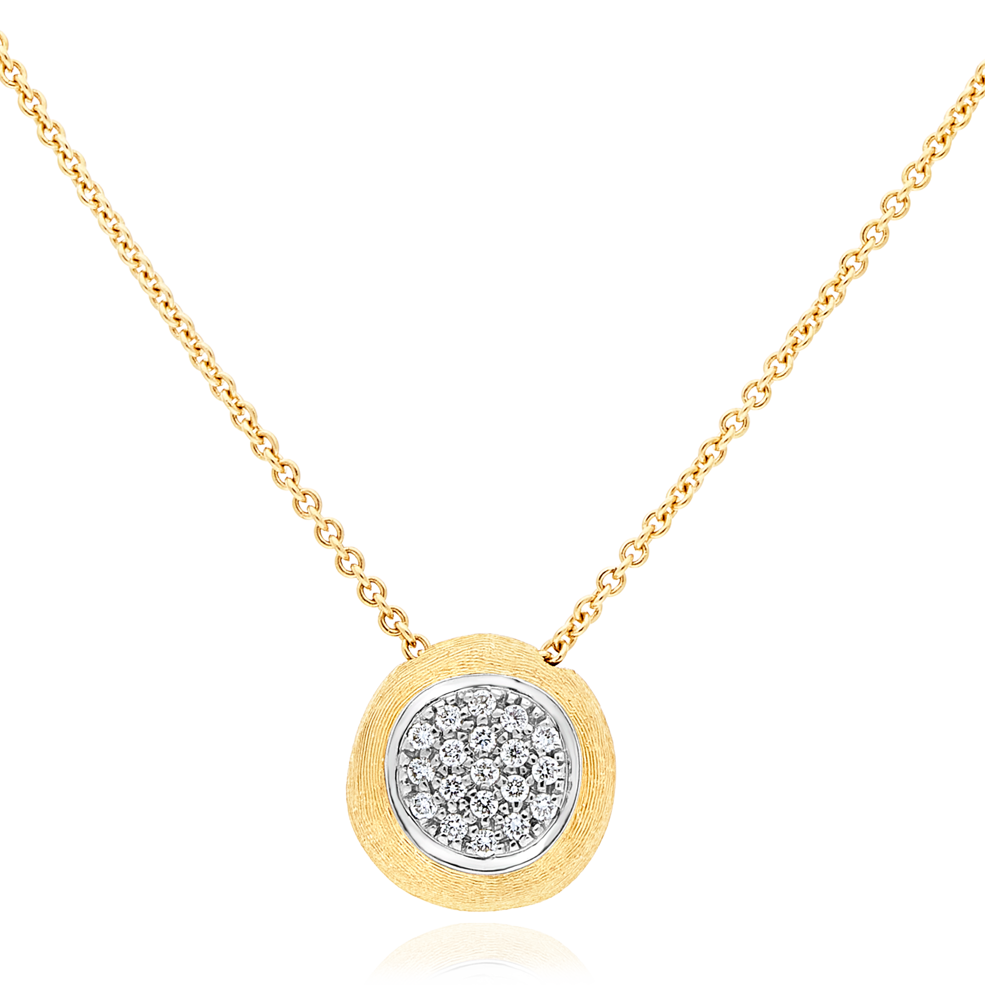 18ct Gold and Diamond "Delicati" Pendant Marco Bicego