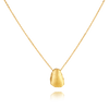 14ct Brushed Gold Nugget Pendant - Appleby Jewellers Dublin