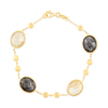 14ct Gold Quartz Bracelet