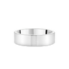 Contemporary Flat Gents Wedding Ring