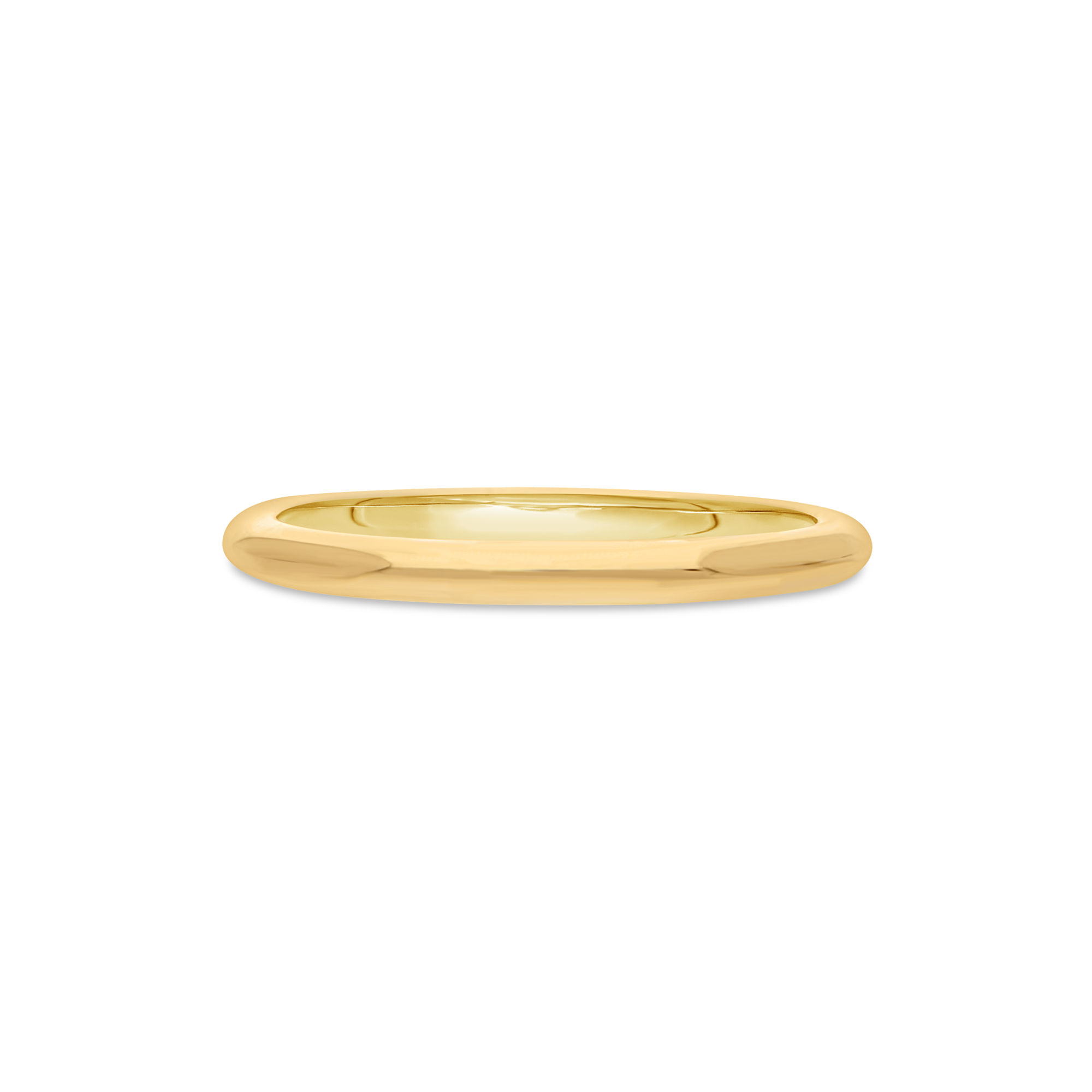 18ct Yellow Gold Ladies Comfort Fit Wedding Ring