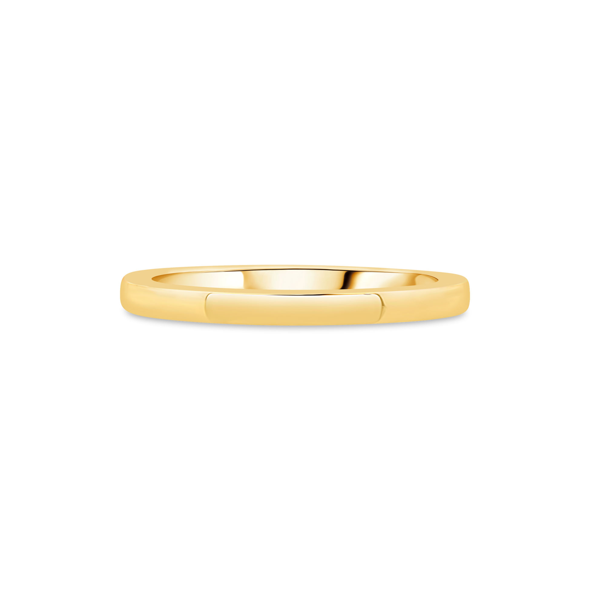 2mm womens wedding top band