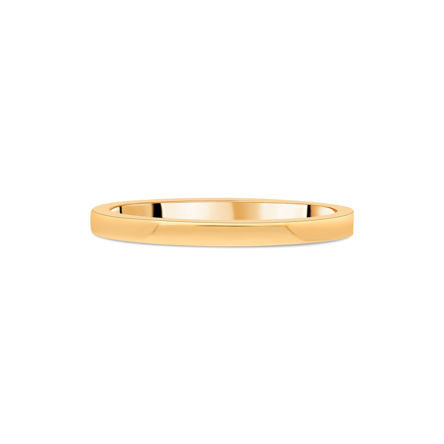 "Blush" Rose Gold 2mm Contemporary Comfort Fit Ladies Wedding Band