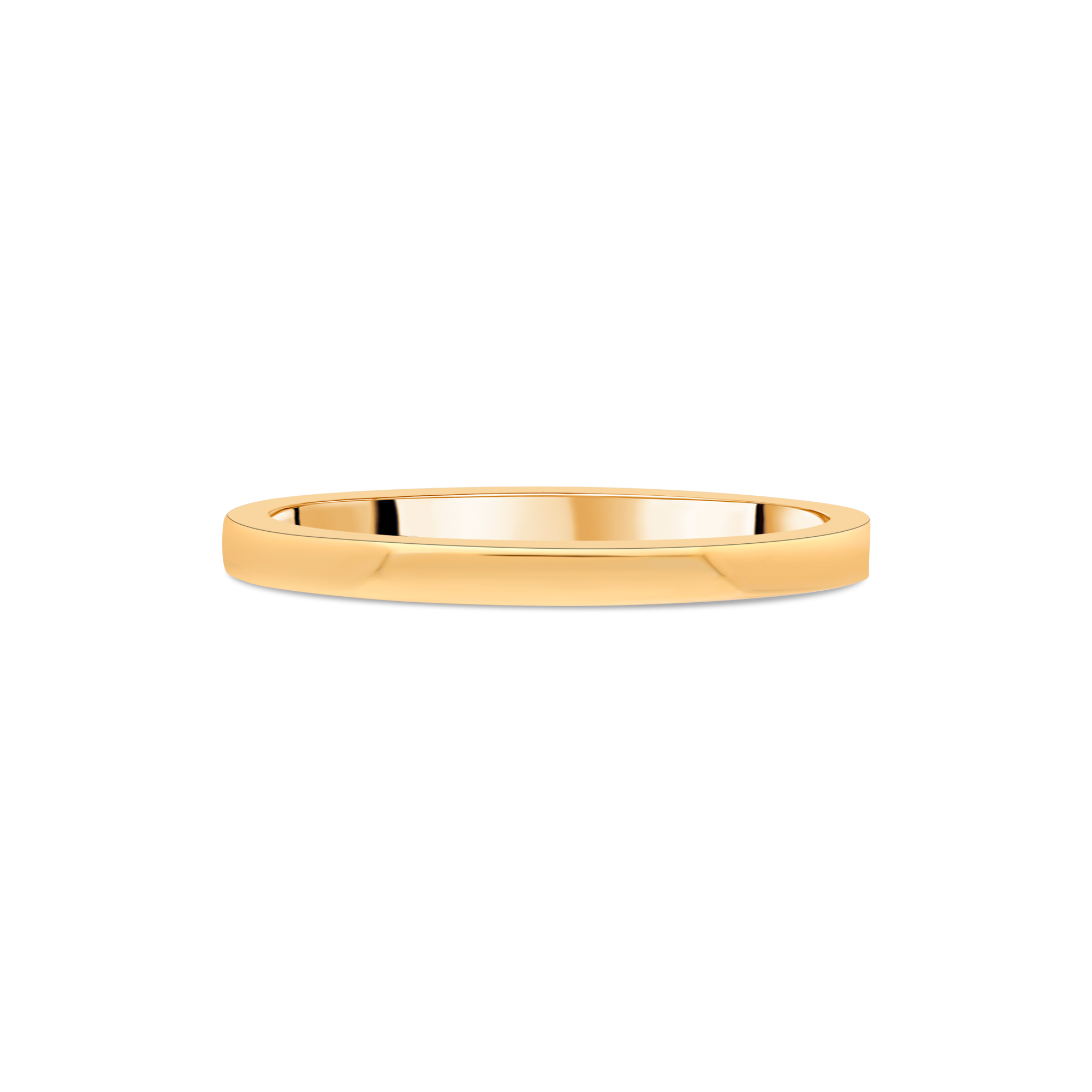 "Blush" Rose Gold 2mm Contemporary Comfort Fit Ladies Wedding Band
