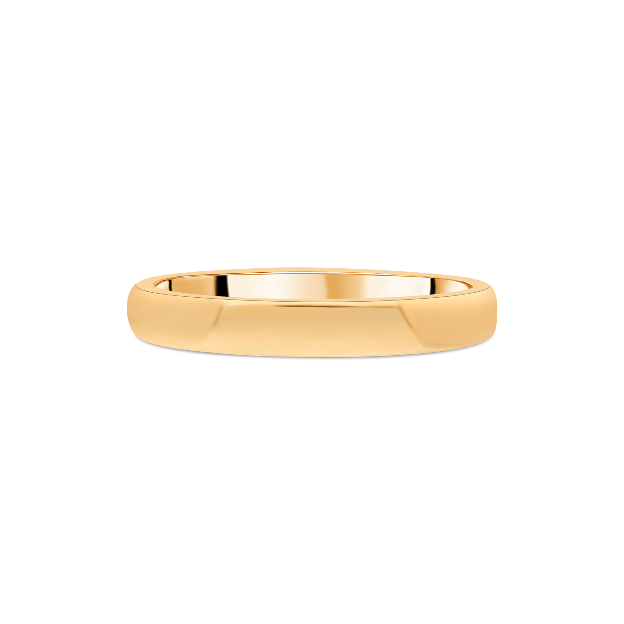 "Blush" Rose Gold 3mm Heavy-Weight Comfort Fit Ladies Wedding Band