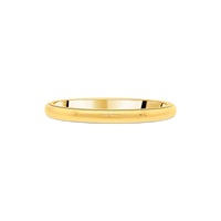 18ct Yellow Gold Heavy-Weight Comfort Fit Ladies Wedding Band