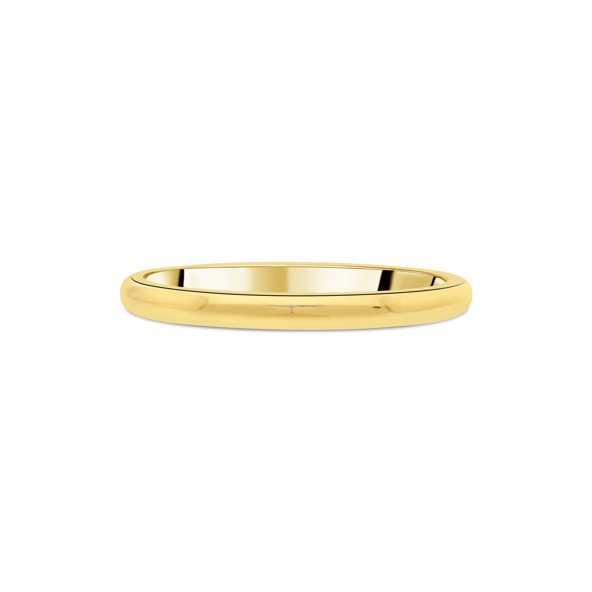 18ct Yellow Gold Heavy-Weight Comfort Fit Ladies Wedding Band