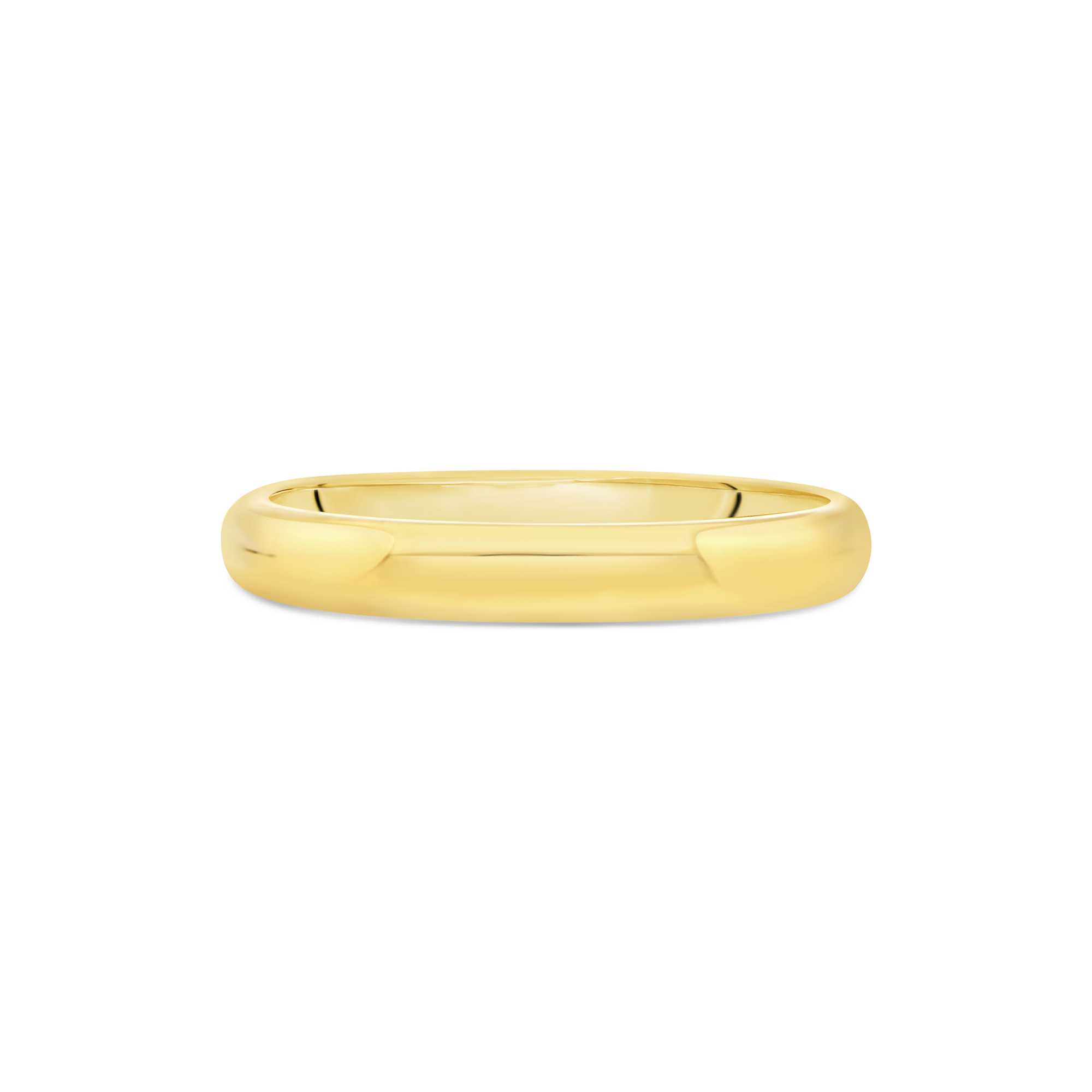 18ct Yellow Gold Light-Weight Ladies Wedding Ring