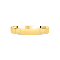 18ct Gold Contemporary Ladies Wedding Band