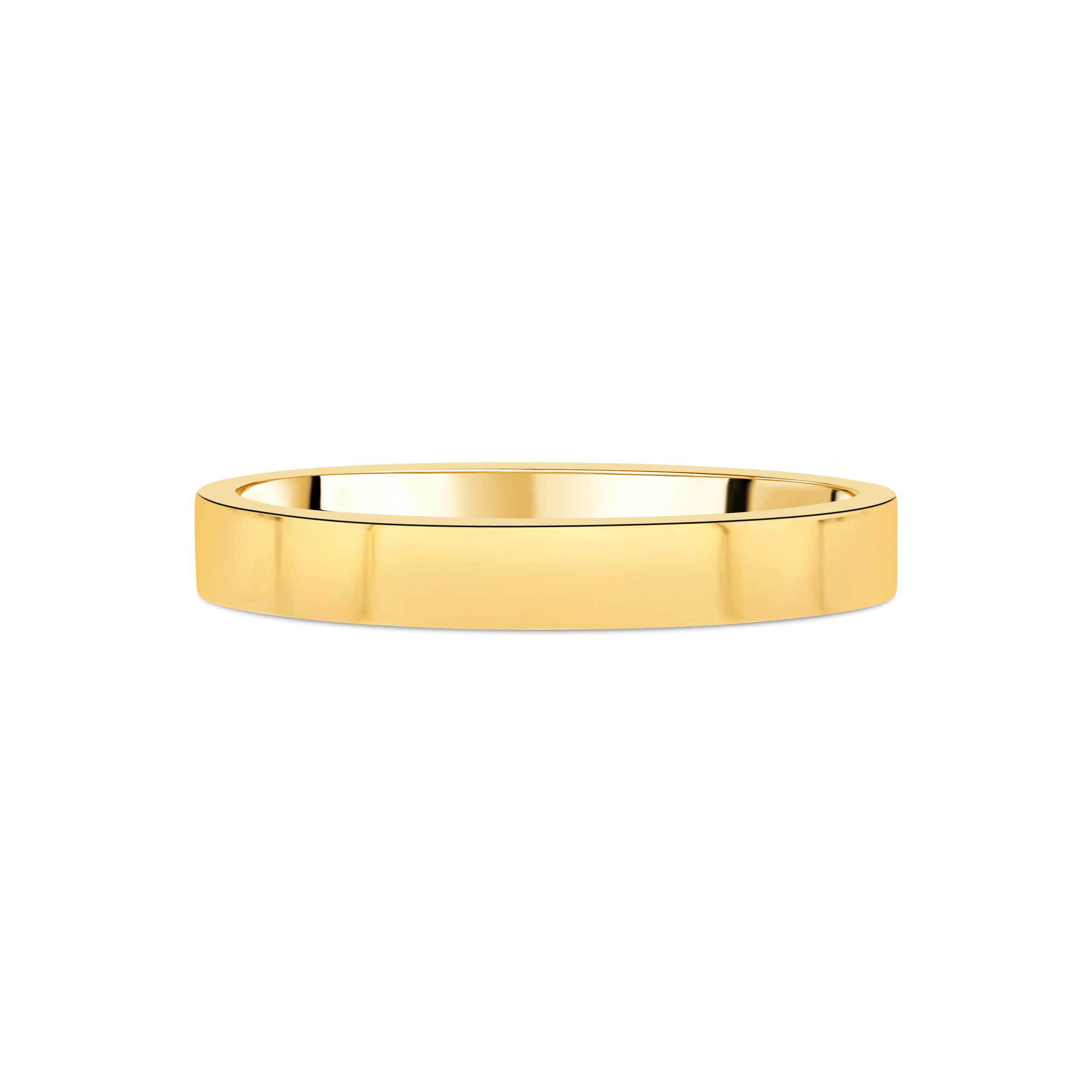 18ct Gold Contemporary Ladies Wedding Band