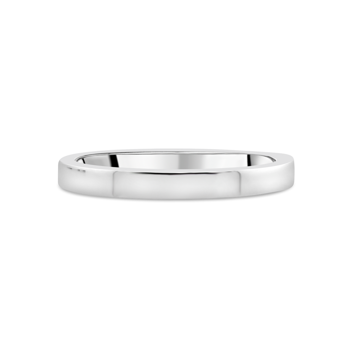 Platinum Contemporary Ladies Wedding Ring - Appleby Jewellers Dublin