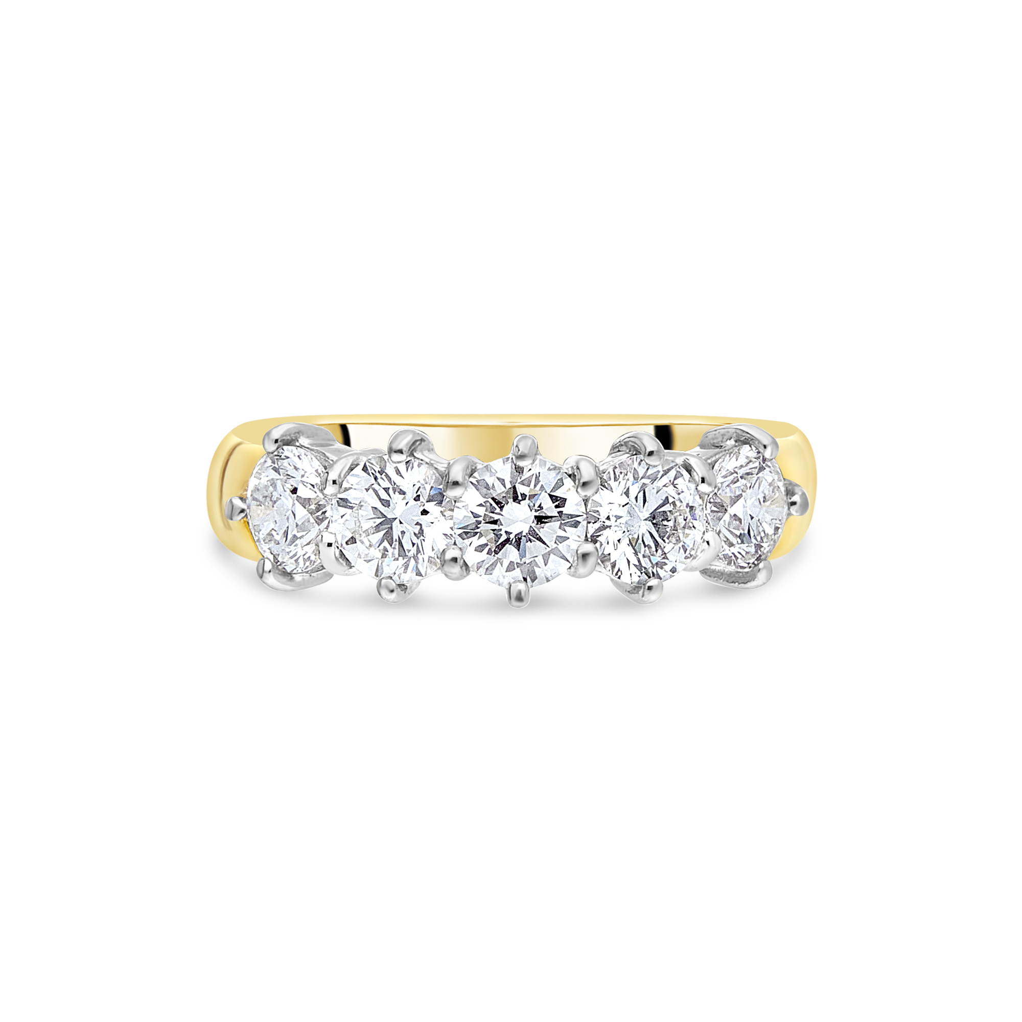 Diamond Garland Ring by Appleby Jewellers Dublin featuring intricate design and sparkling diamonds on a delicate band.
